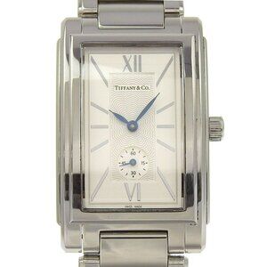 TIFFANY&Co. ground Watches Z0030.13.10A21A00A Small seconds WhiteDial